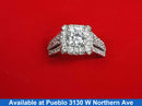 Women's Ring - White Gold 14k (.585) 6 grams Size 5.5