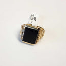 Men's Ring - Yellow Gold 10k (.417) 5.9 grams Size 9.5