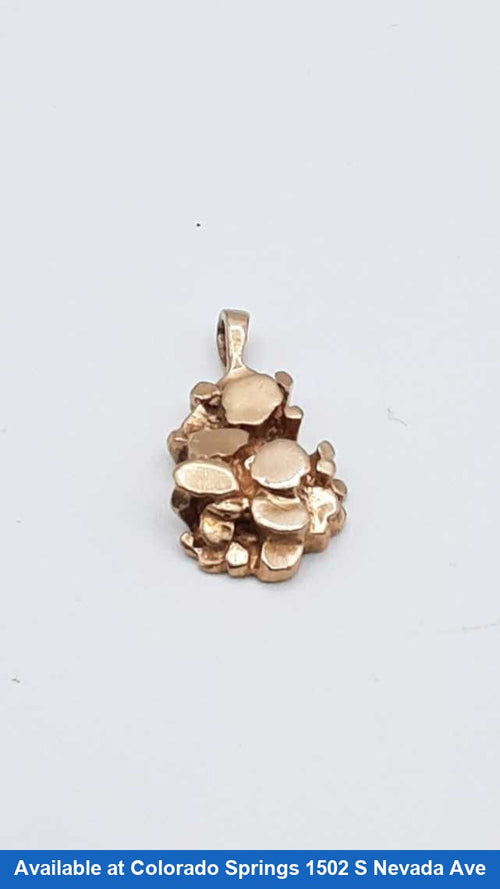Nugget Pendant - Yellow Gold 10k (.417) 4.2 grams