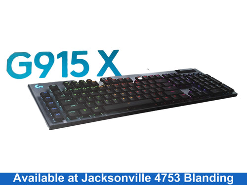 Logitech G915x Black Computer Keyboard