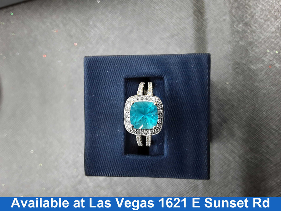 Women's Ring - White Gold 14k (.585) 5.8 grams Size 7.5