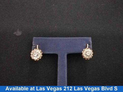Jacket Earrings - Yellow Gold 14k (.585) 4.7 grams