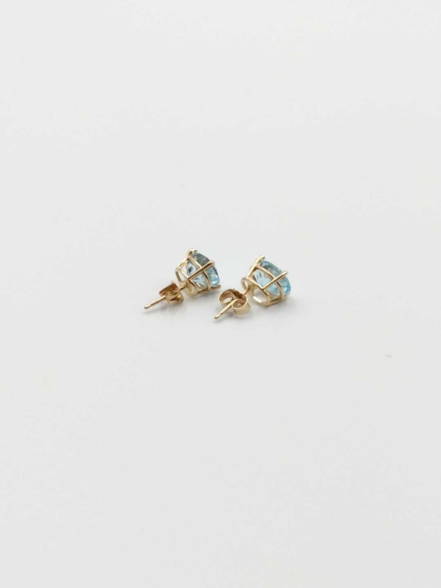 14k White Gold 2.6 Grams Earrings With Stones Jg1025szmia