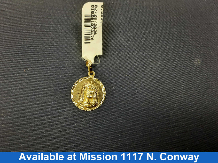 Religious Pendant - Yellow Gold 10k (.417) 1.3 grams