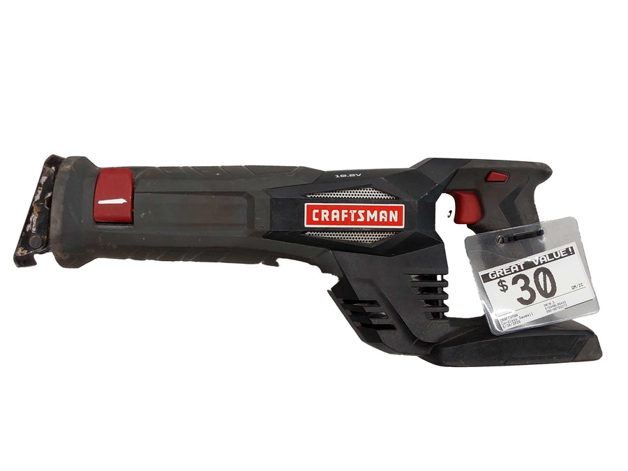 Craftsman 5818.3 Black Cordless Reciprocating Saw