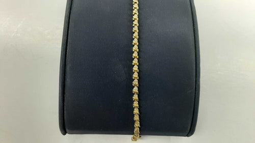 Tennis Bracelet - Yellow Gold 14k (.585) 6.1 grams 8 inch