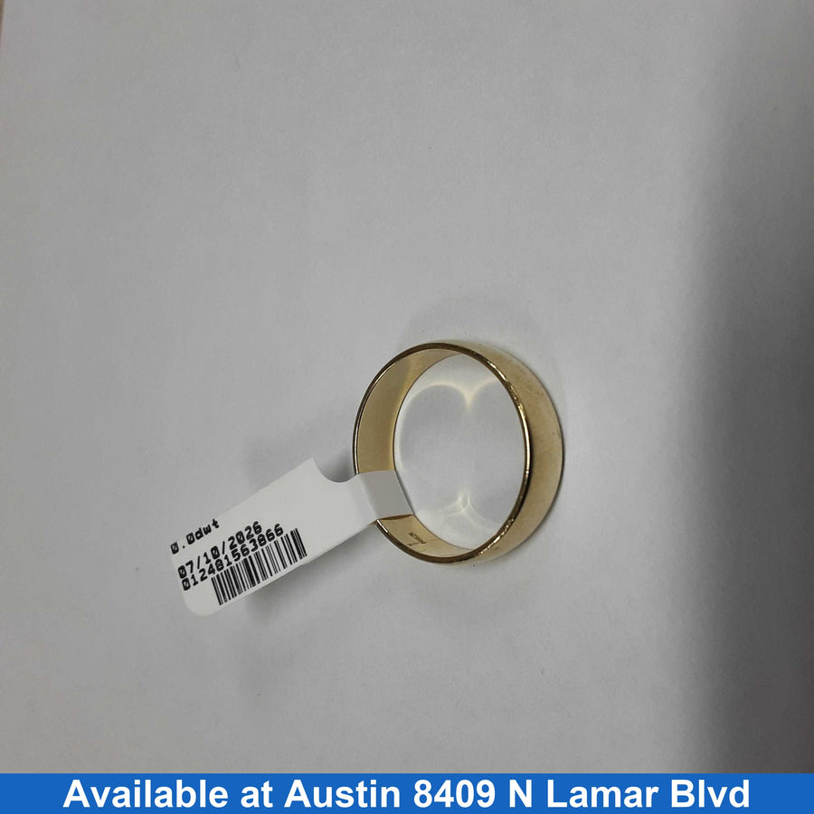 Men's Ring - Yellow Gold 14k (.585) 4.9 grams Size 9