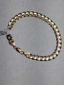 Cuban Link Bracelet - Yellow Gold 10k (.417) 10.9 grams 8 inch