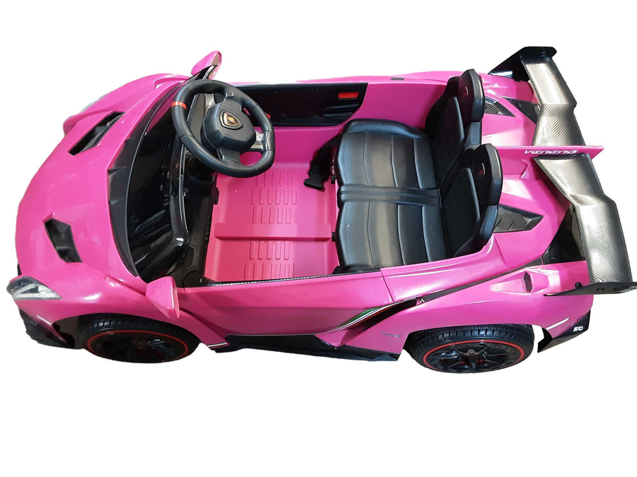 Aosom Xmx615b Pink Motorized Ride-On Car