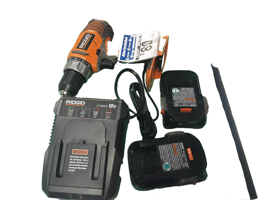 Ridgid R860052 Orange Cordless Standard Drill