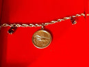 Rope Bracelet - Yellow Gold 14k (.585) 11.8 grams 8 inch