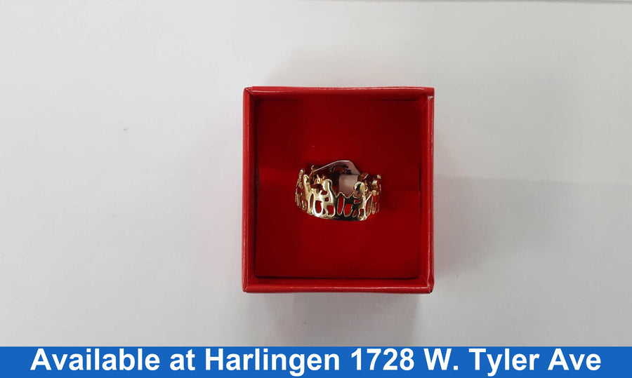 Women's Ring - Yellow Gold 14k (.585) 5 grams Size 9