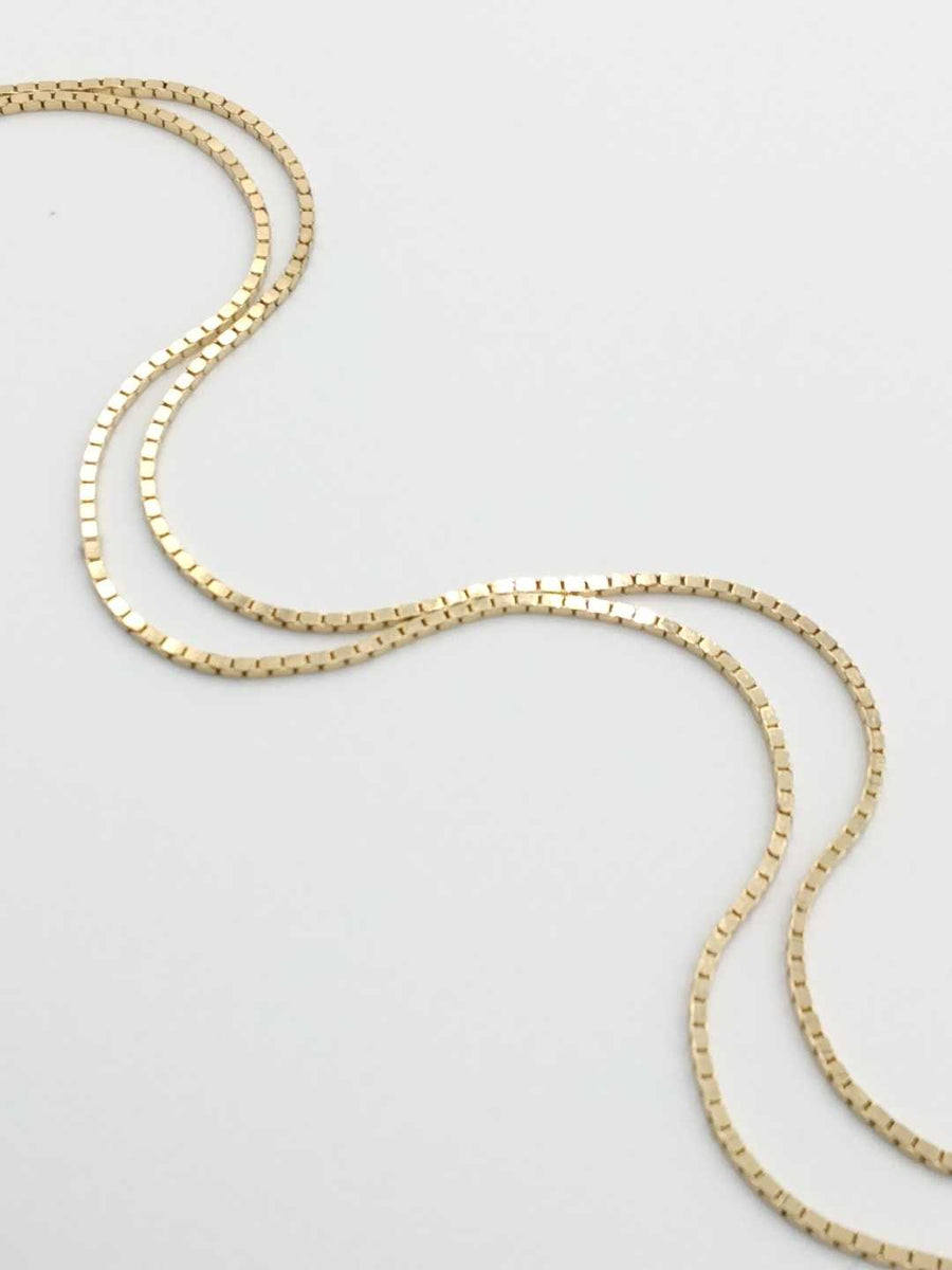 Box Chain - Yellow Gold 14k (.585) 6.6 grams 20 inch
