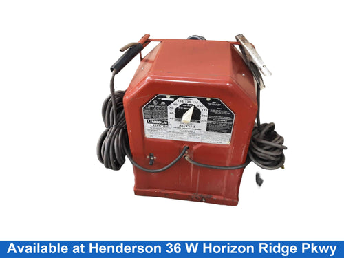 Lincoln Electric Ac-225 Red Arc Welding Machine