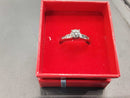 Women's Ring - White Gold 10k (.417) 2.6 grams Size 8.5