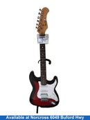 Glen Burton Red Electric Classic Guitar