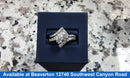 Ring - Engagement Set - White Gold 14k (.585) 6.8 grams Size 7