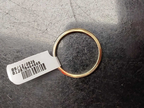 Ring - Wedding Band - Yellow Gold 14k (.585) 4.9 grams Size 11.5