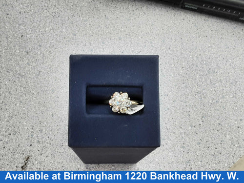 Women's Ring - Yellow Gold 10k (.417) 3 grams Size 8.5