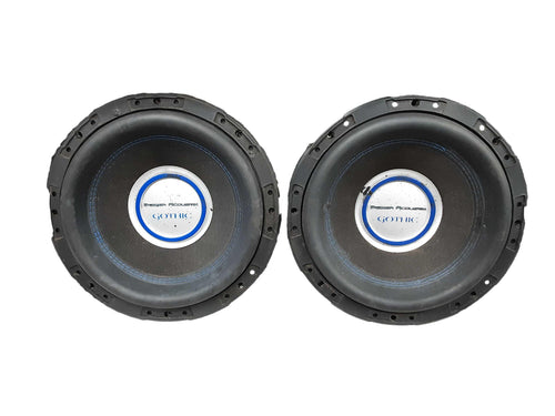 Power Acoustic Gothic Black Car Sub-Woofer