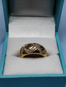 Women's Ring - Yellow Gold 14k (.585) 6.1 grams Size 6.5