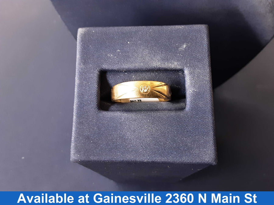 Ring - Wedding Band - Yellow Gold 10k (.417) 2.6 grams Size 6