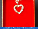 Pendant - White Gold 10k (.417) 1.9 grams