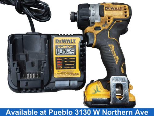Dewalt Dcf601 Yellow Cordless Impact Drill