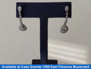 Earrings - White Gold 18k (.750) 3.8 grams