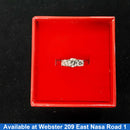 Women's Ring - White Gold 14k (.585) 2.9 grams Size 5.5