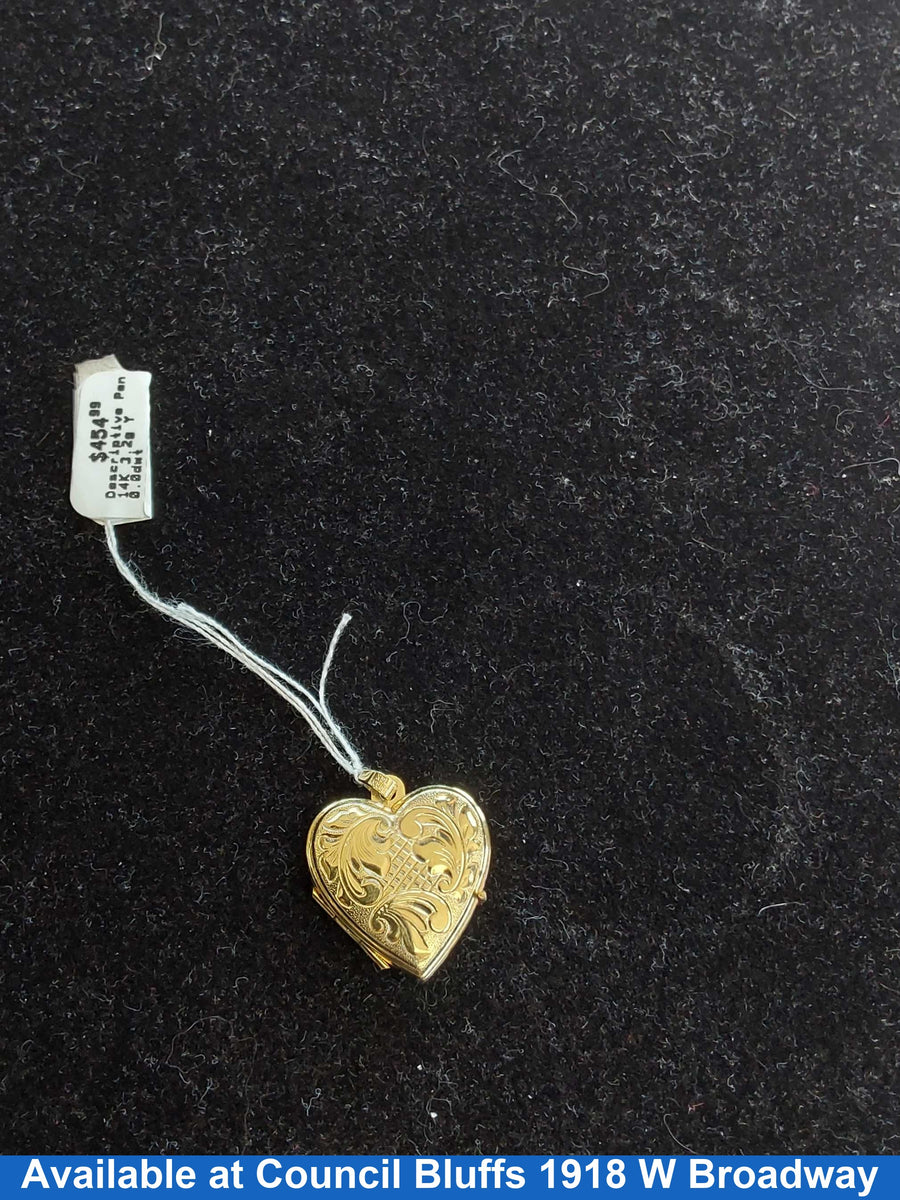 Pendant - Yellow Gold 14k (.585) 3.2 grams