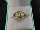 Men's Ring - Yellow Gold 14k (.585) 3.8 grams Size 11