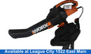 Worx Wg500 Orange Corded Leaf Blower