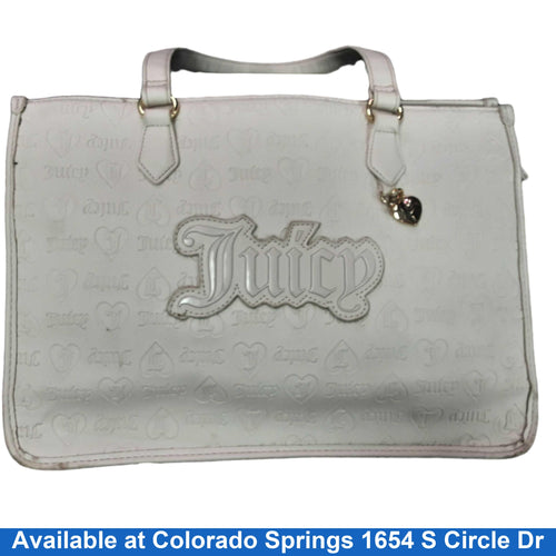 Juicy Couture 108833 White Purse / Handbag