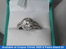 Women's Ring - White Gold 14k (.585) 4.5 grams Size 7