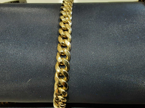 Bracelet - Yellow Gold 10k (.417) 11.3 grams 9 inch
