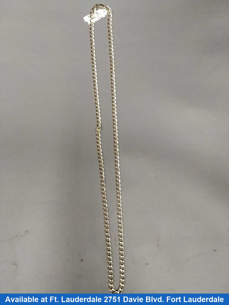 Chain - Yellow Gold 10k (.417) 11.3 grams 28 inch