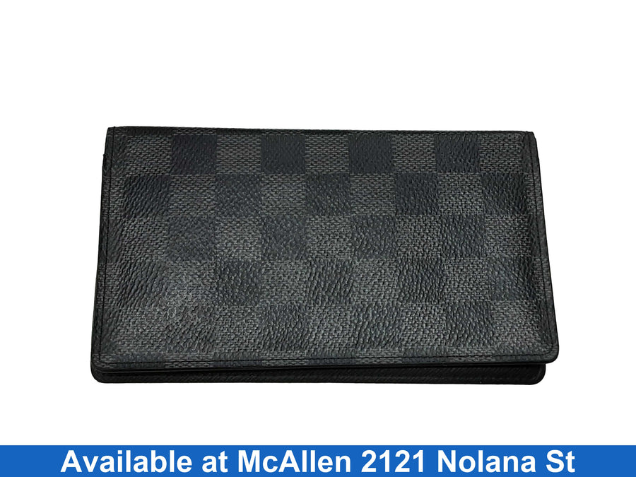 Louis Vuitton Damier Graphite Bi-fold Black Wallet