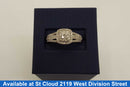 Ring - Wedding Set - Yellow Gold 10k (.417) 3.64 grams Size 9