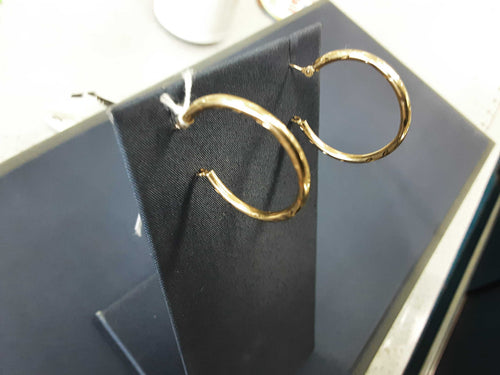 Hoop Earrings - Yellow Gold 14k (.585) 1.3 grams