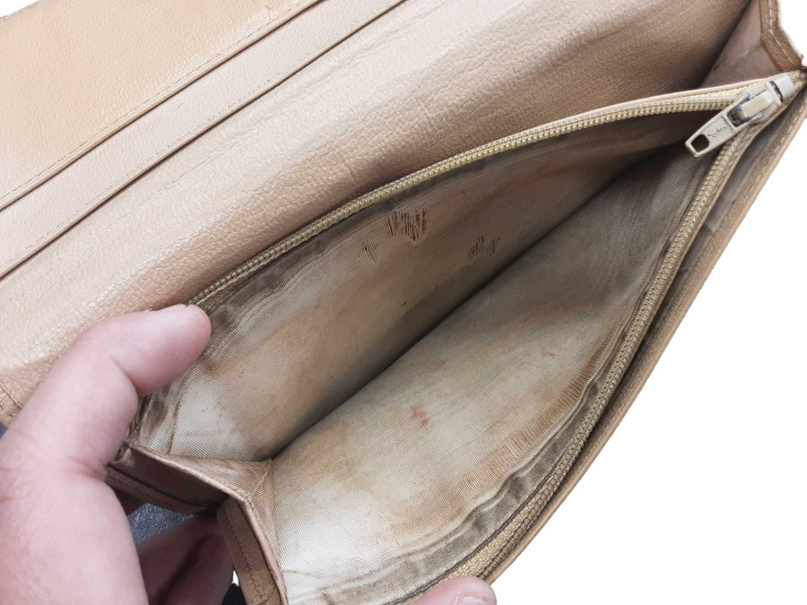 Chanel 5916405 Beige / Tan Wallet