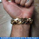 Cuban Link Bracelet - Yellow Gold 10k (.417) 305.7 grams 10 inch