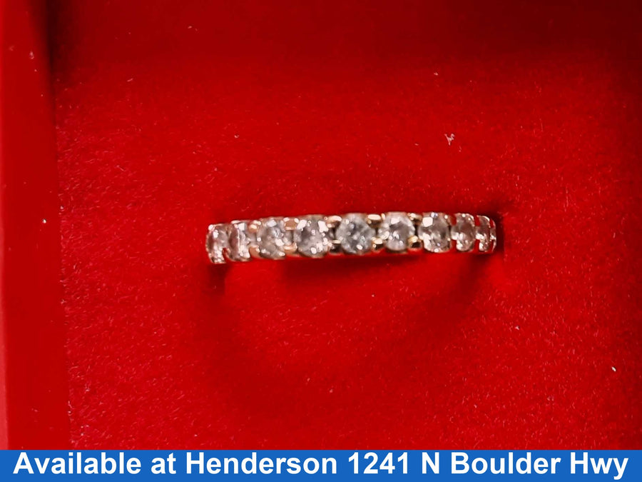 Ring - Wedding Band - Rose Gold 10k (.417) 2.2 grams Size 20