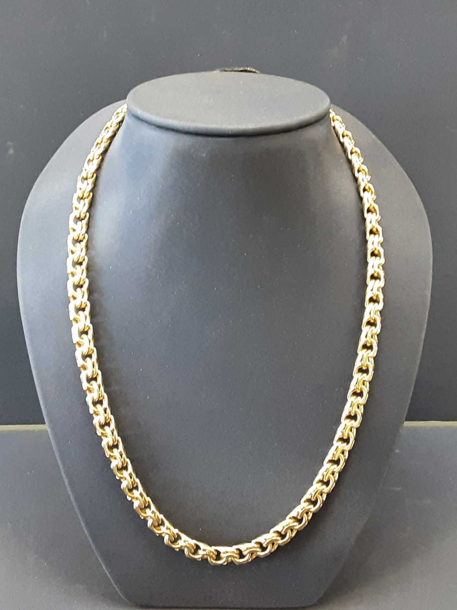Cuban Link Chain - Yellow Gold 10k (.417) 72.2 grams 24 inch