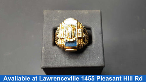 Men's Ring - College Ring - Yellow Gold 10k (.417) 14.1 grams Size 8
