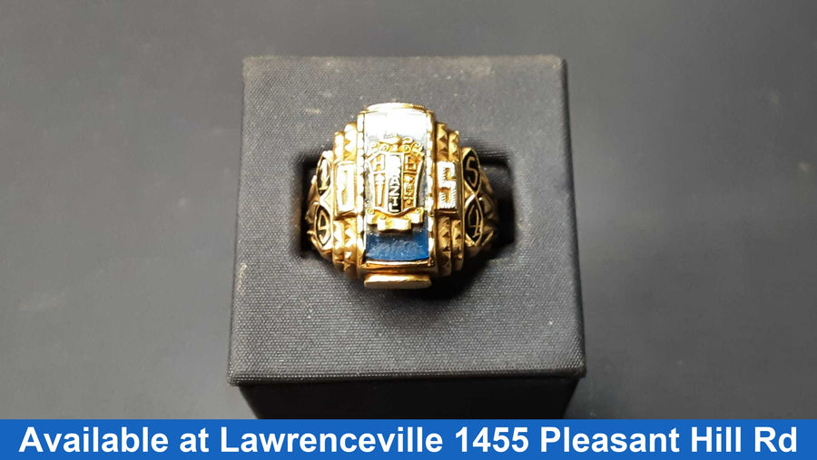 Men's Ring - College Ring - Yellow Gold 10k (.417) 14.1 grams Size 8