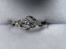 Women's Ring - White Gold 10k (.417) 2.1 grams Size 7.5