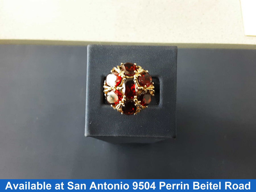 Women's Ring - Yellow Gold 10k (.417) 7.4 grams Size 9