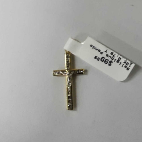 Religious Pendant - Yellow Gold 10k (.417) 0.7 grams