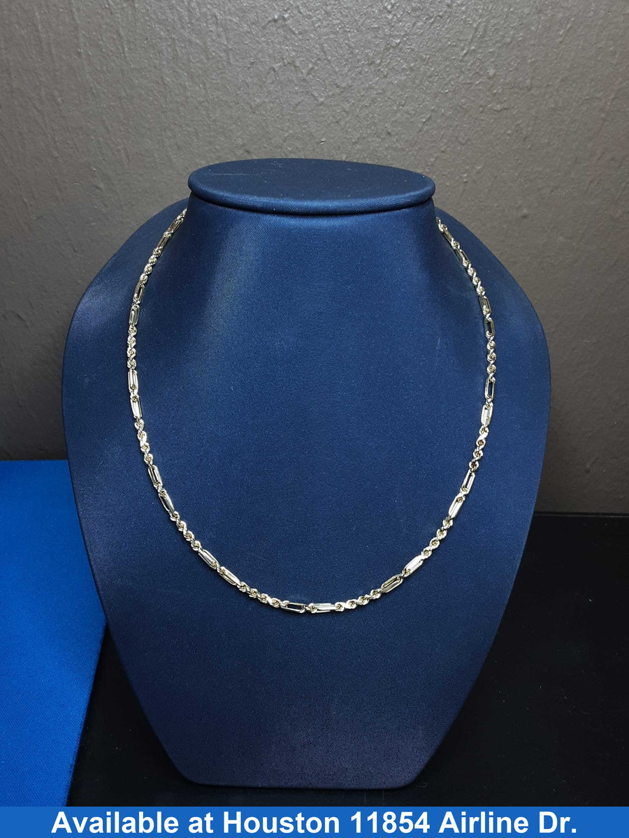 Rope Chain - Yellow Gold 14k (.585) 8.8 grams 20 inch
